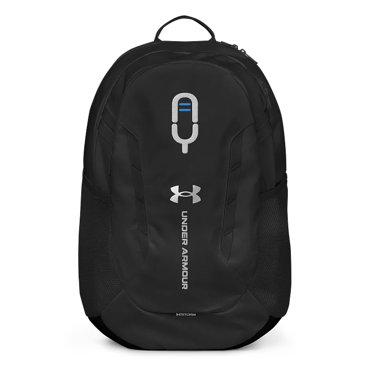 FunnyNFarbsy Embroidered Microphone Logo Backpack product image (1)