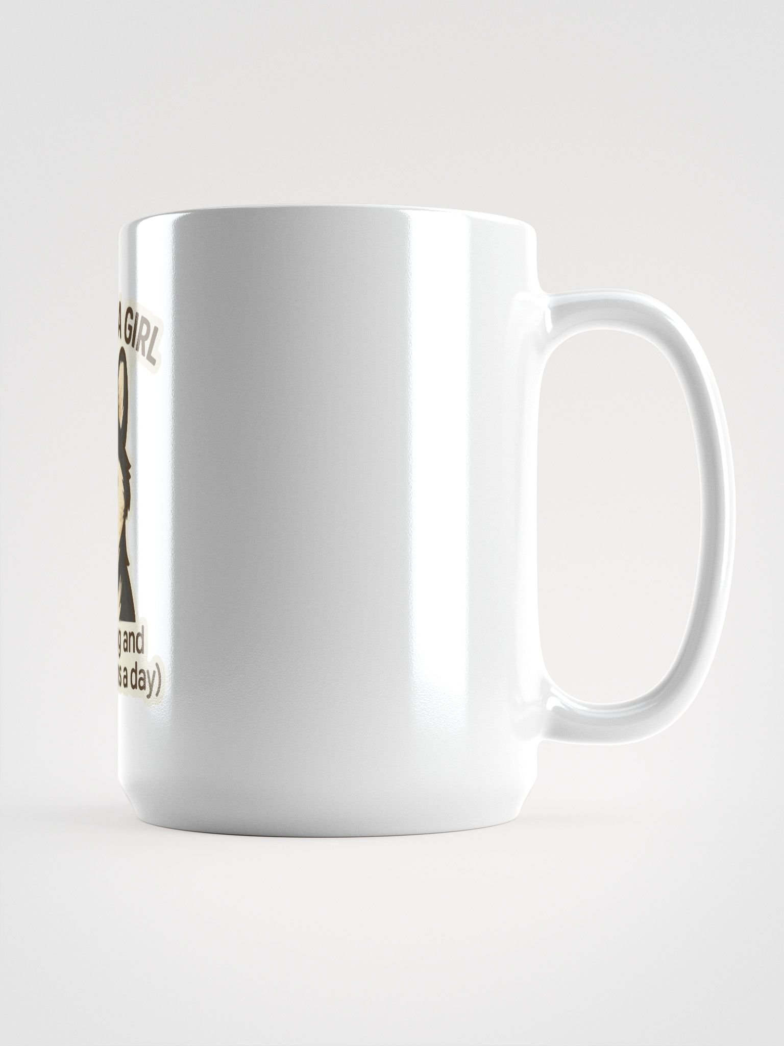 I’m Just a Girl & 4 Breakdowns - Mug 🐾💖 product image (2)