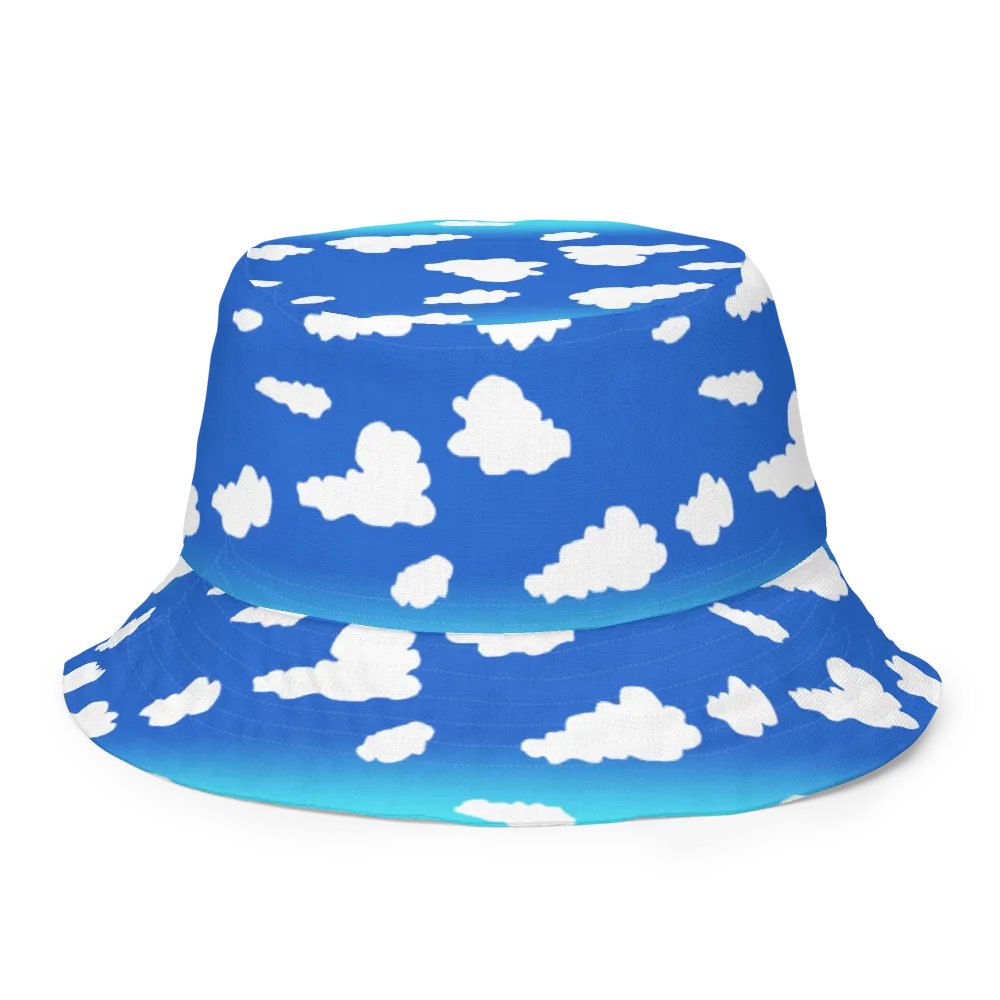 Clouds and Antique Sun Bucket Hat product image (2)