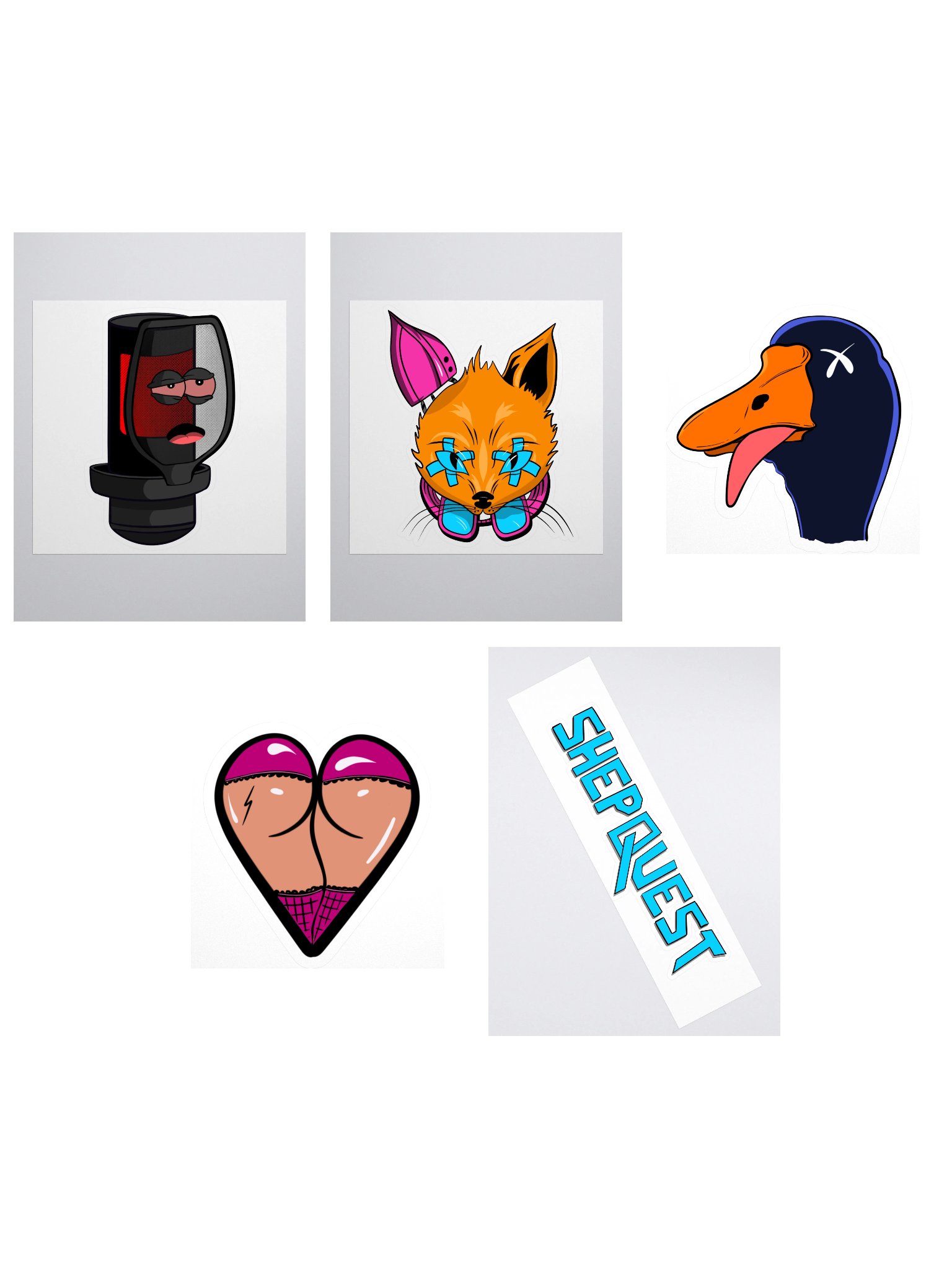 ShepQuest Sticker Bundle product image (1)