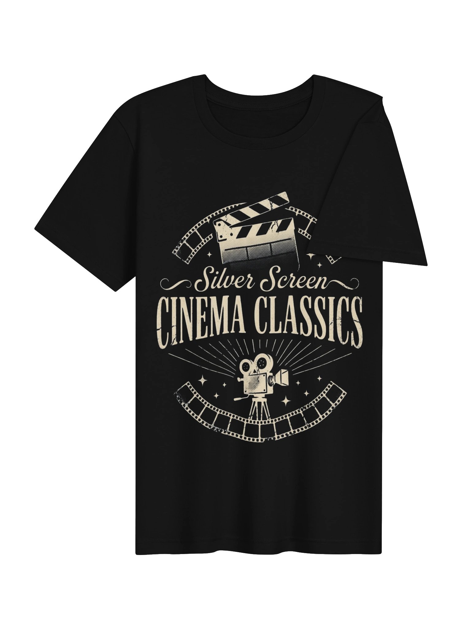 Vintage Cinema Classics T-Shirt – Silver Screen Movie Lover Tee product image (4)