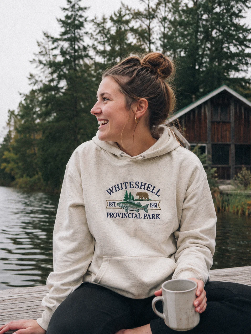 Whiteshell Provincial Park Embroidered Hoodie product image (5)