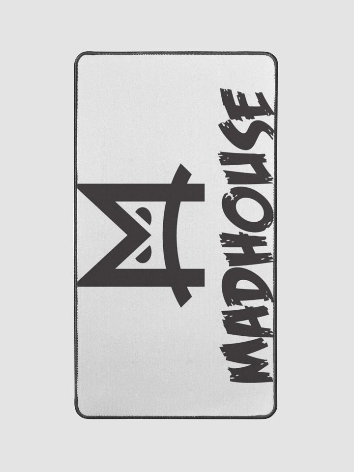 Madhouse Deskmat (white) product image (1)