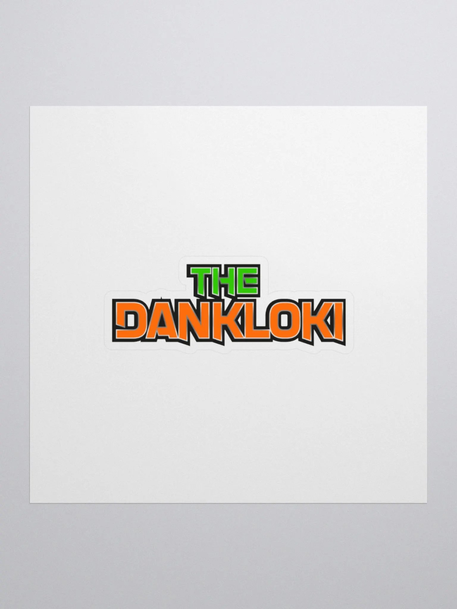 TheDankLoki Logo Sticker product image (1)