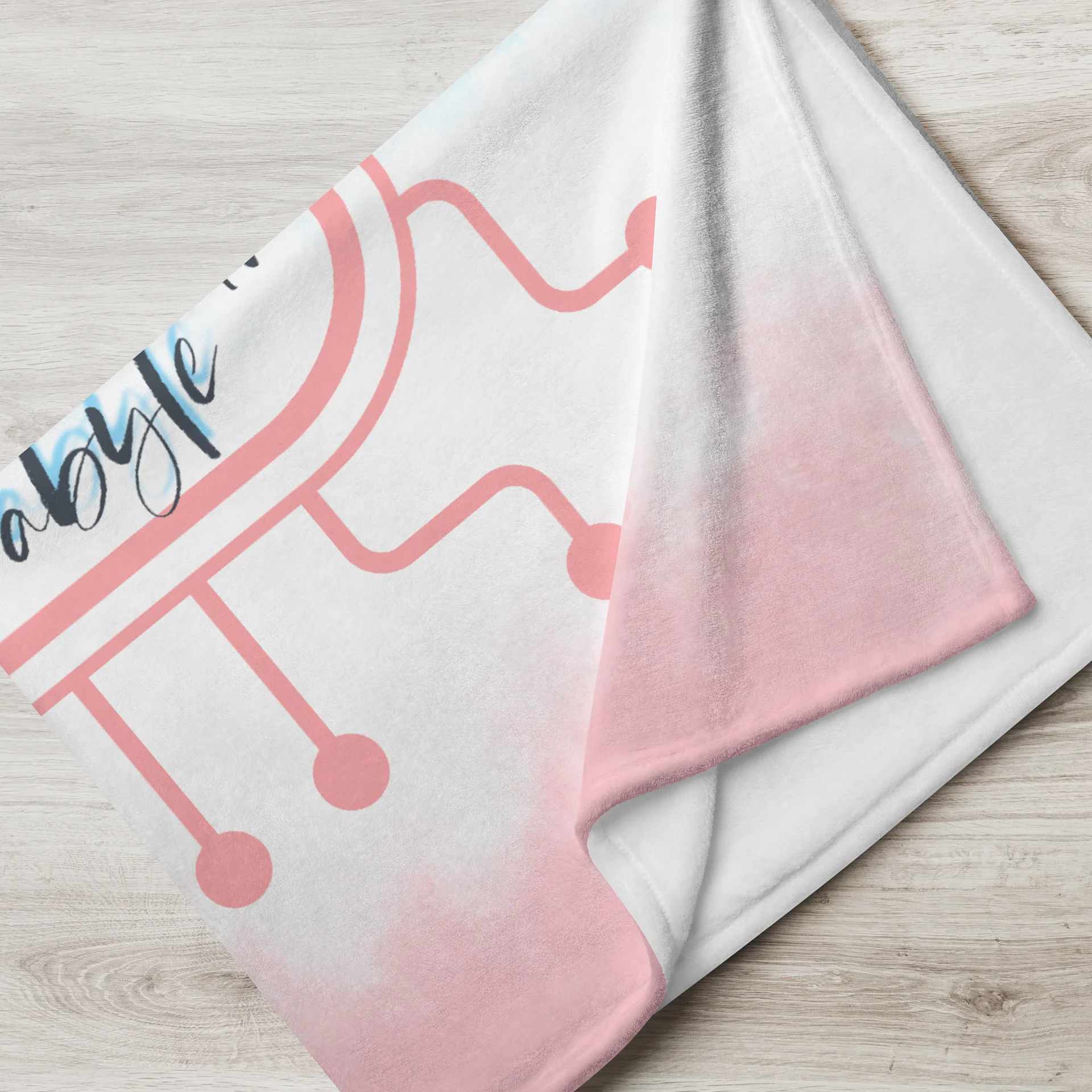 Coded Cloud Throw Blanket product image (7)