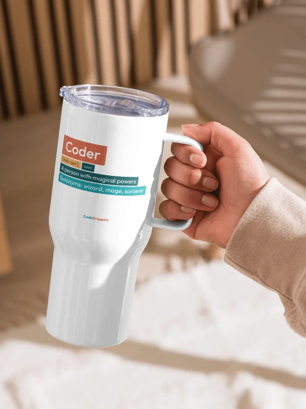 Coder - Travel Mug product image (8)