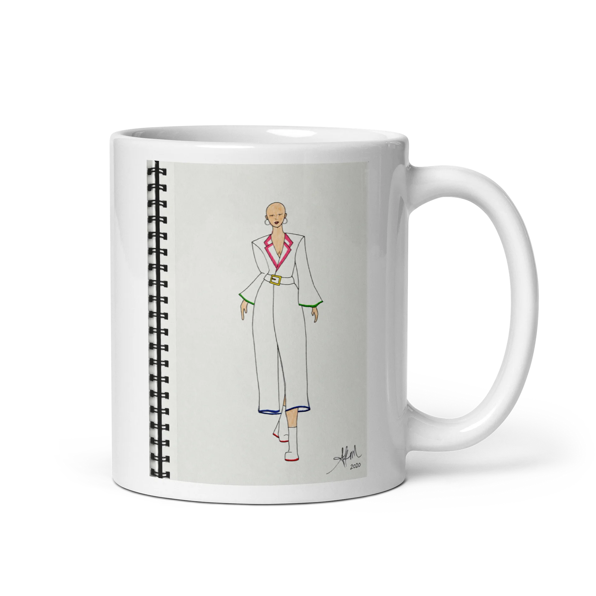 AK’s Modern Muse Fashion Design Mug product image (1)