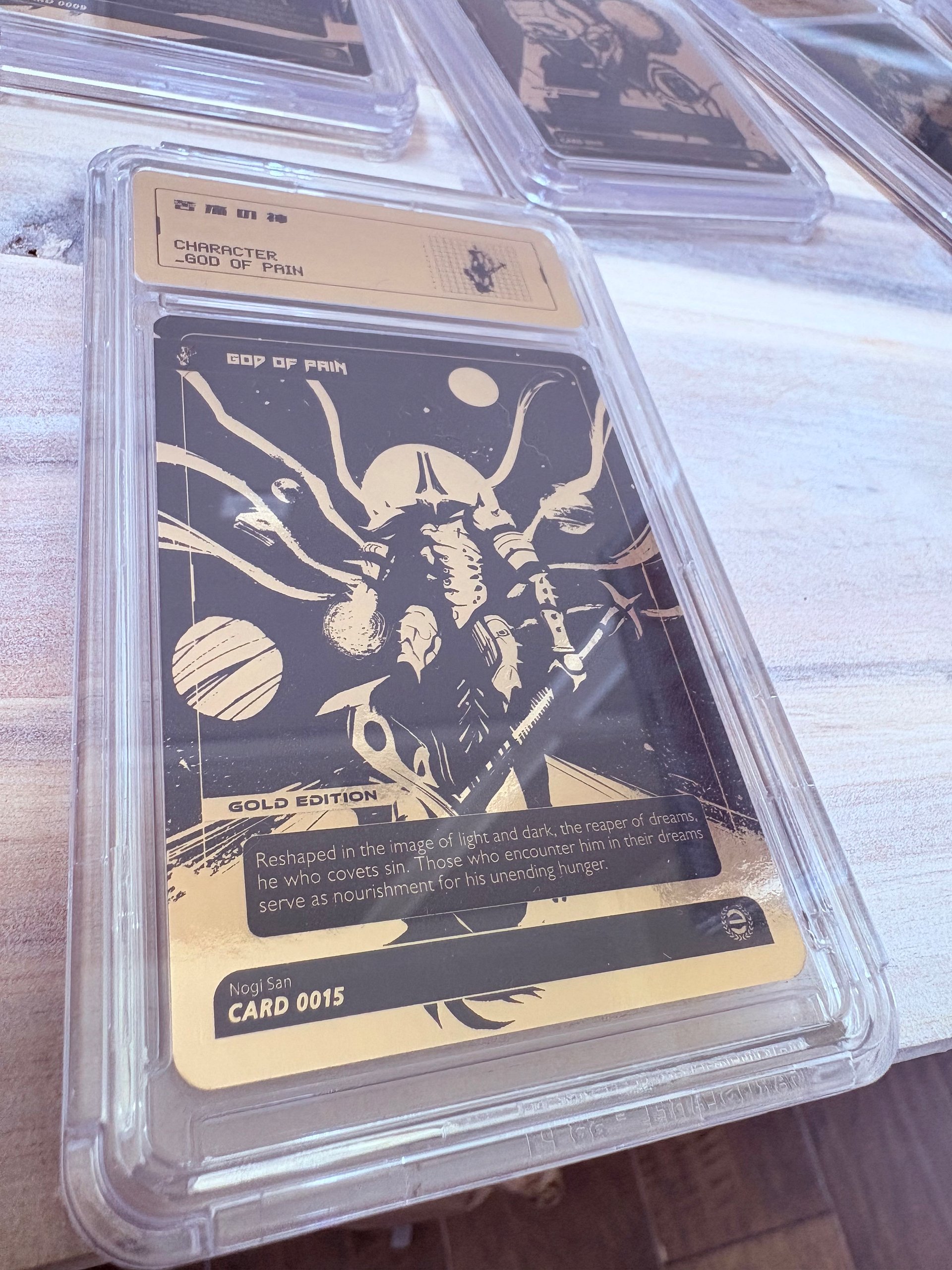 GOLD God of Pain Card product image (1)