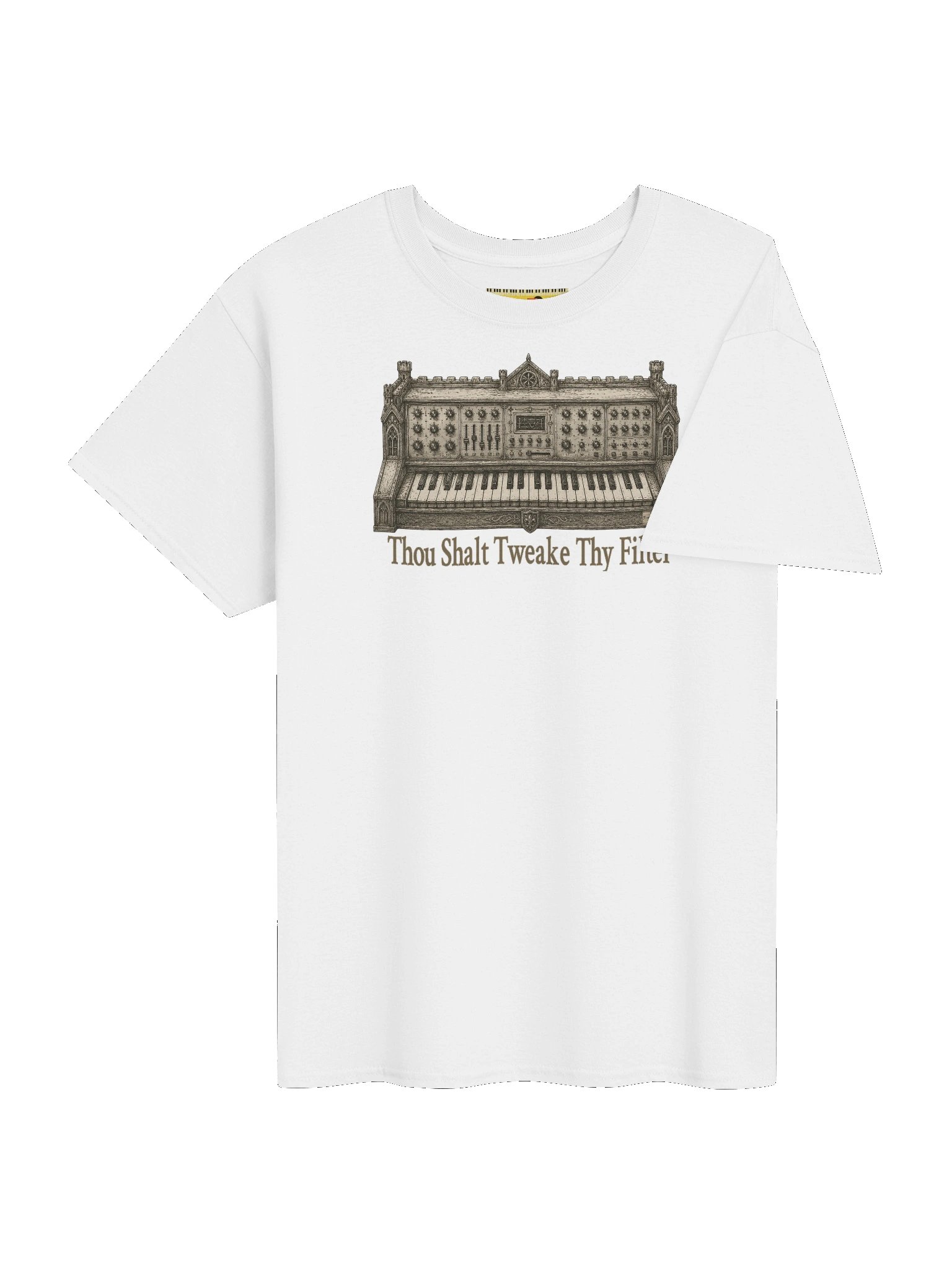 Thou Shalt Tweake Thy Filter, by Frank Fonik Unisex t-shirt product image (12)