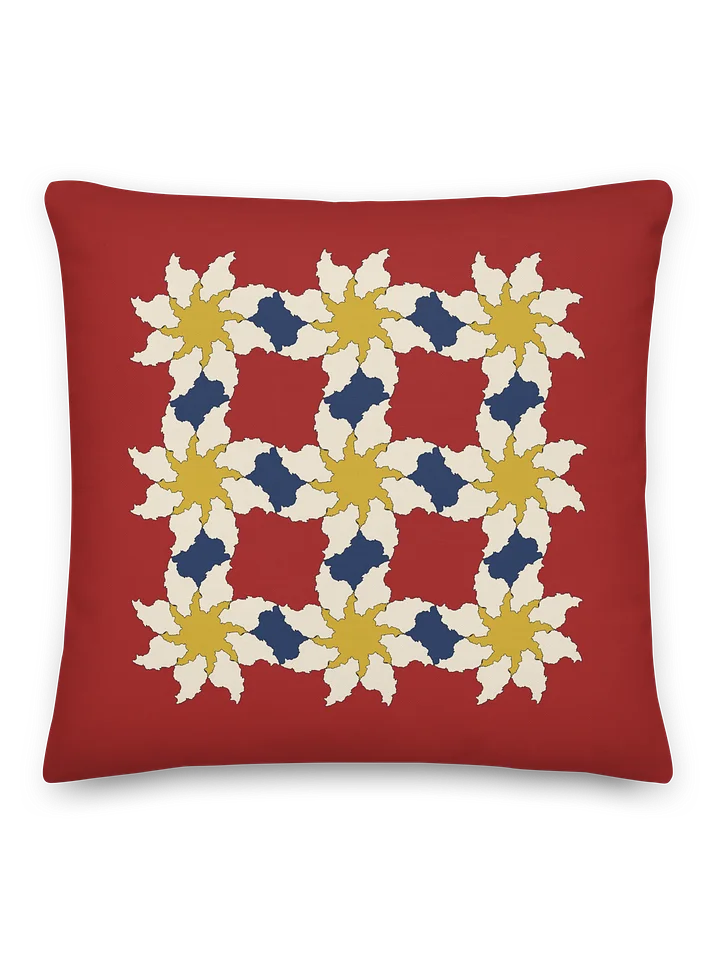 Where Iran Blooms Cushion Cover, Russet product image (2)