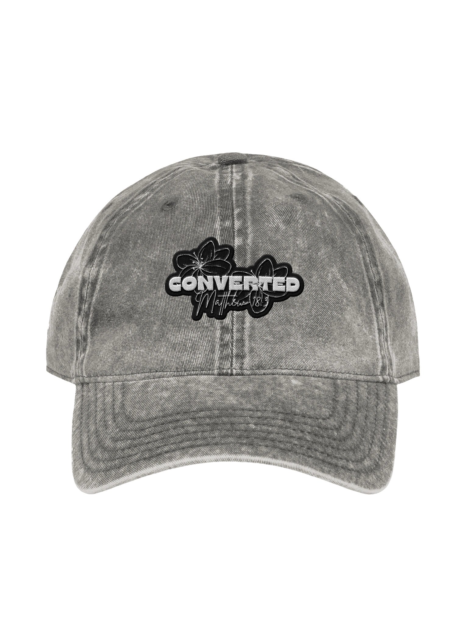 Converted Embroidered Vintage Wash Cap product image (1)