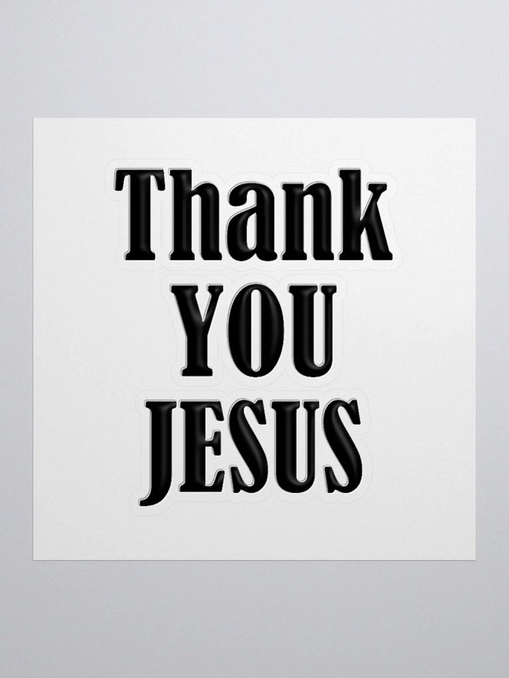 THANK YOU, JESUS, product image (1)