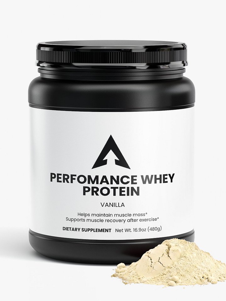 Ascend Performance Whey Protein Powder - Vanilla product image (2)