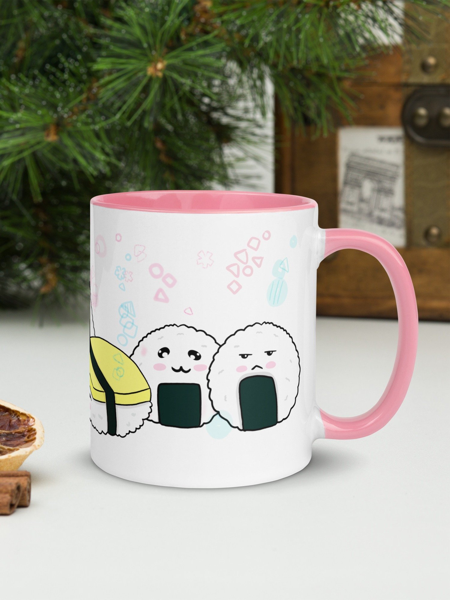Smiling Onigiri Mug product image (4)