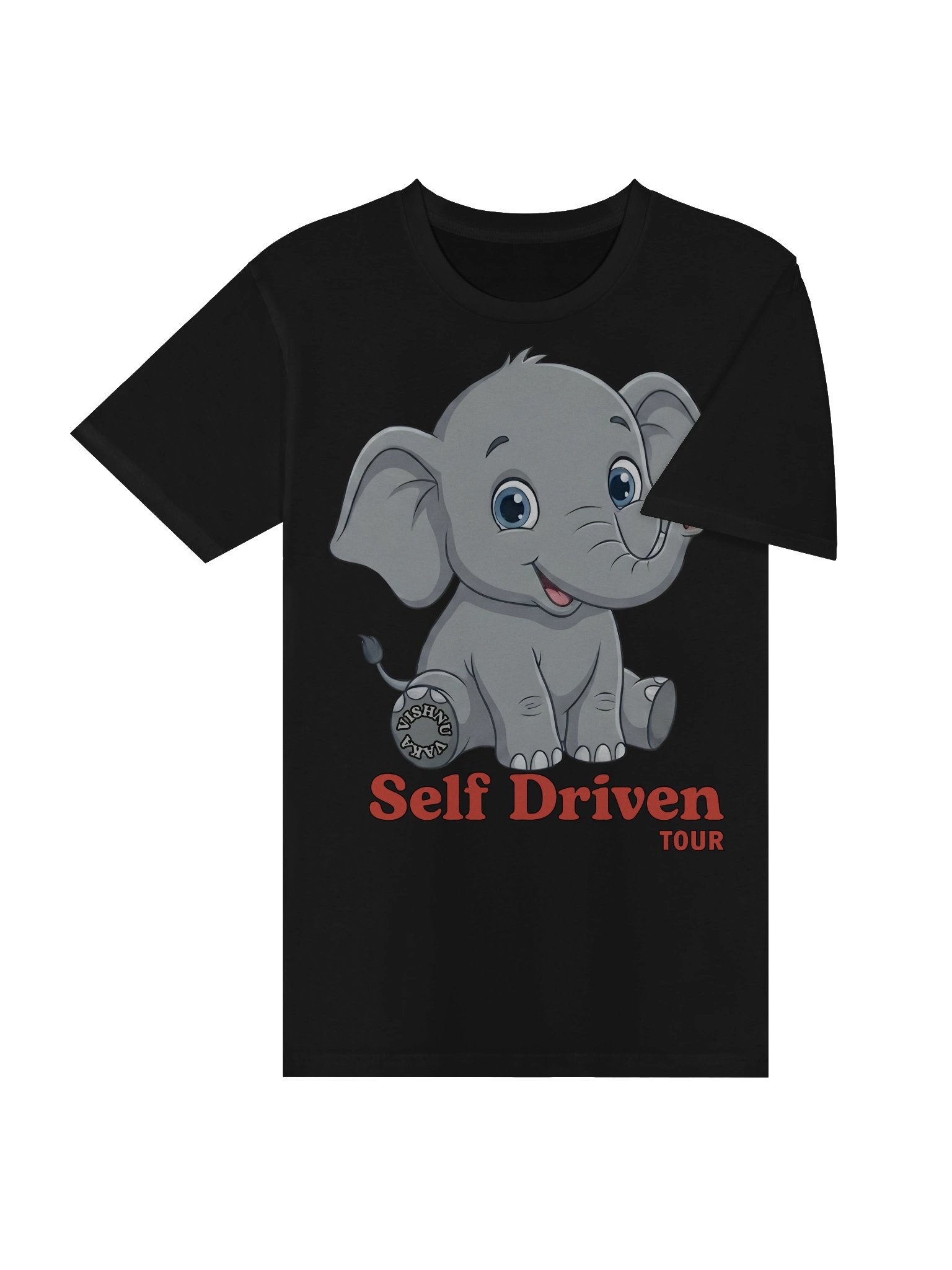 Self Driven Elephant T-Shirt product image (4)