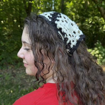 Black & Bloom — Crochet Wrap product image (3)