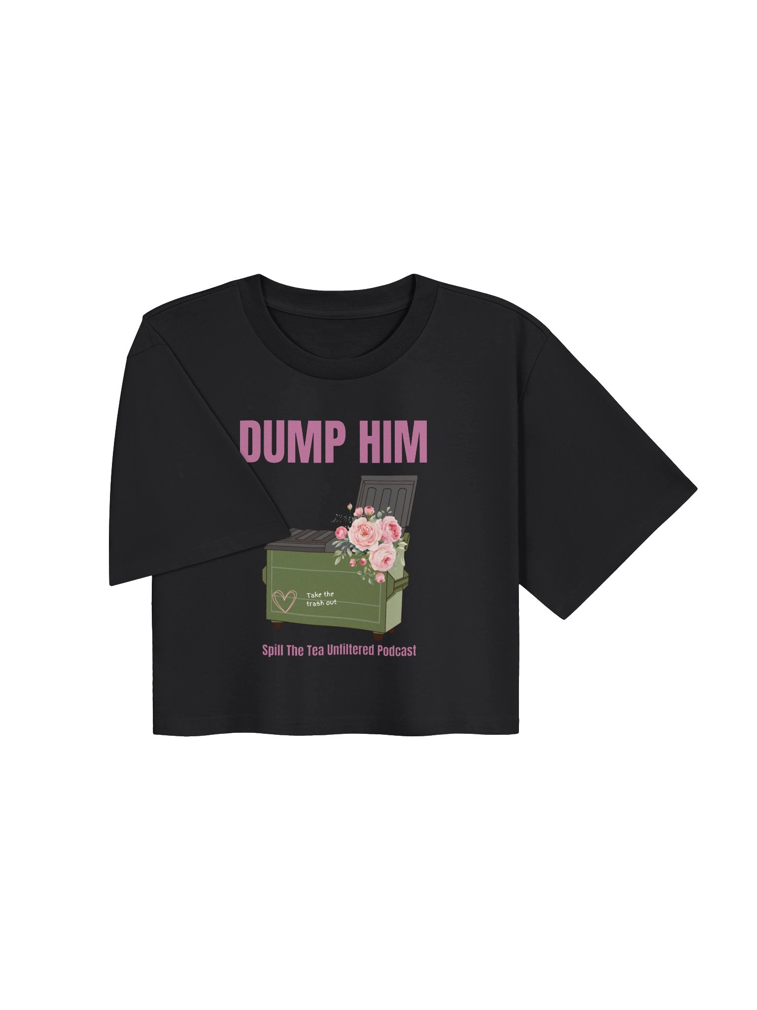 Dump Him Podcast Crop Tee product image (3)