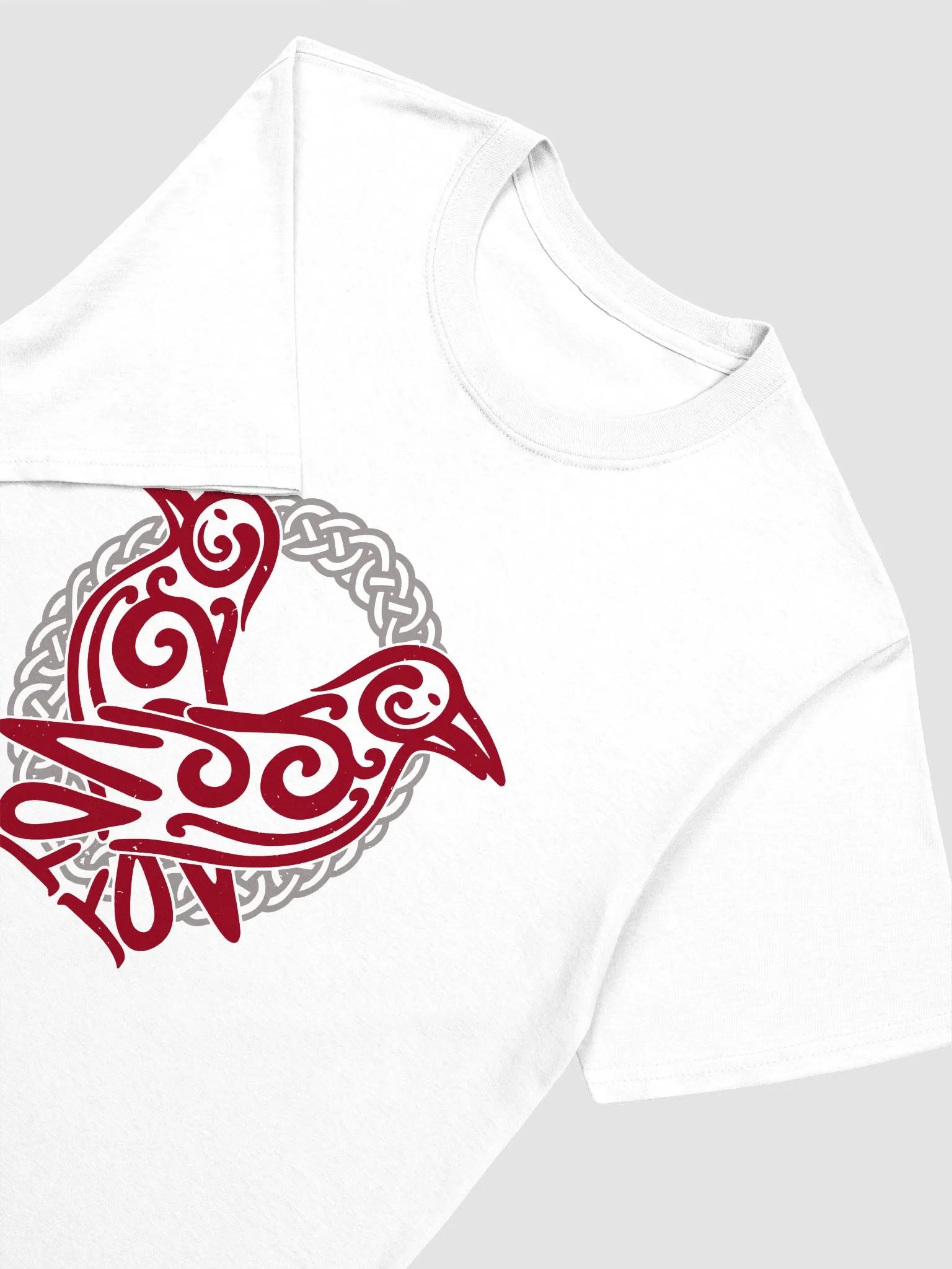 Odin's Ravens Unisex T-shirt Burgundy product image (3)