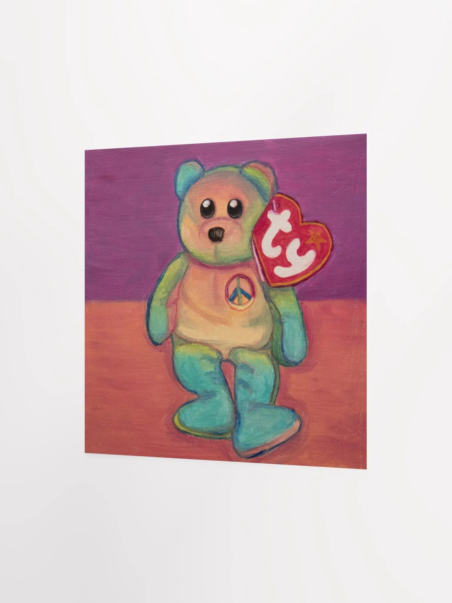 Beanie Baby: Peace Bear Print product image (2)