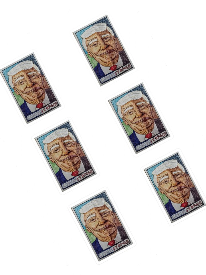 COMEDY+TRAGEDY Sticker Sheet product image (1)