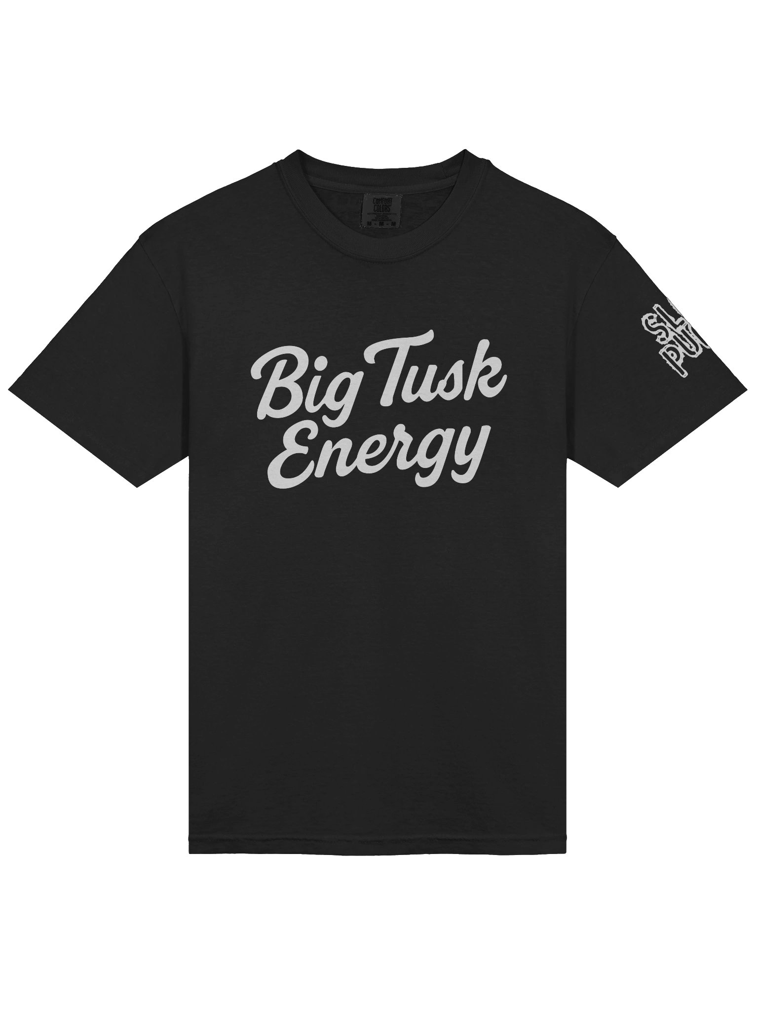 Big Tusk Energy Wordmark Tee product image (3)