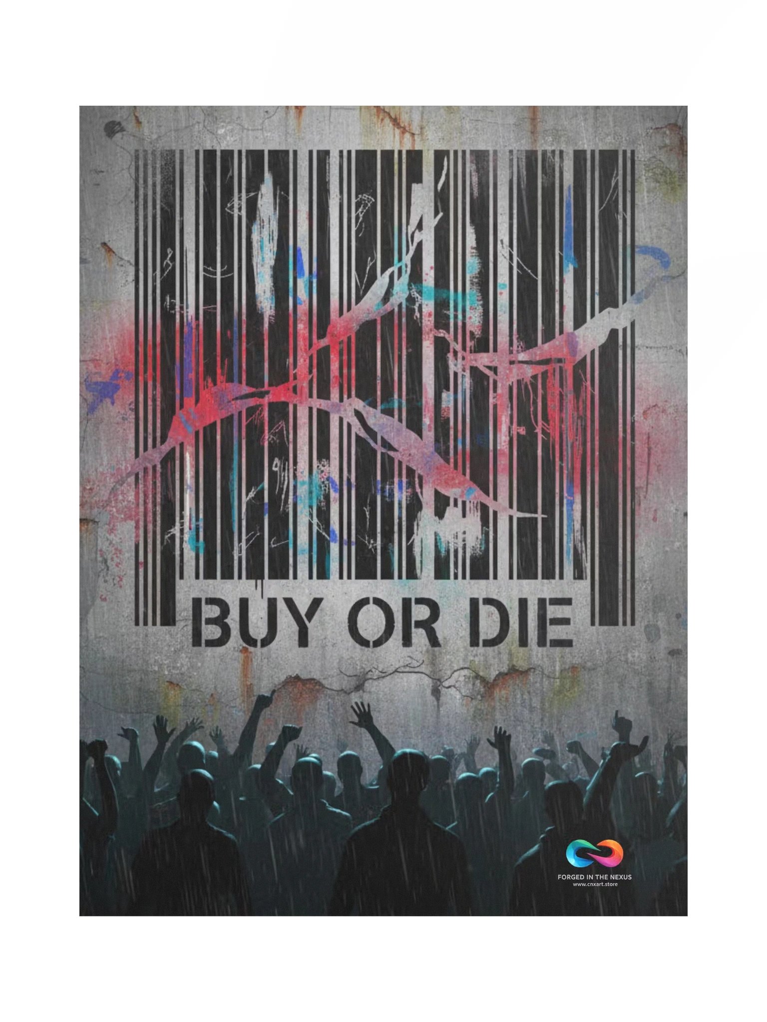 CINEMATIC ART POSTER – DYSTOPIAN FUTURE #006 product image (1)