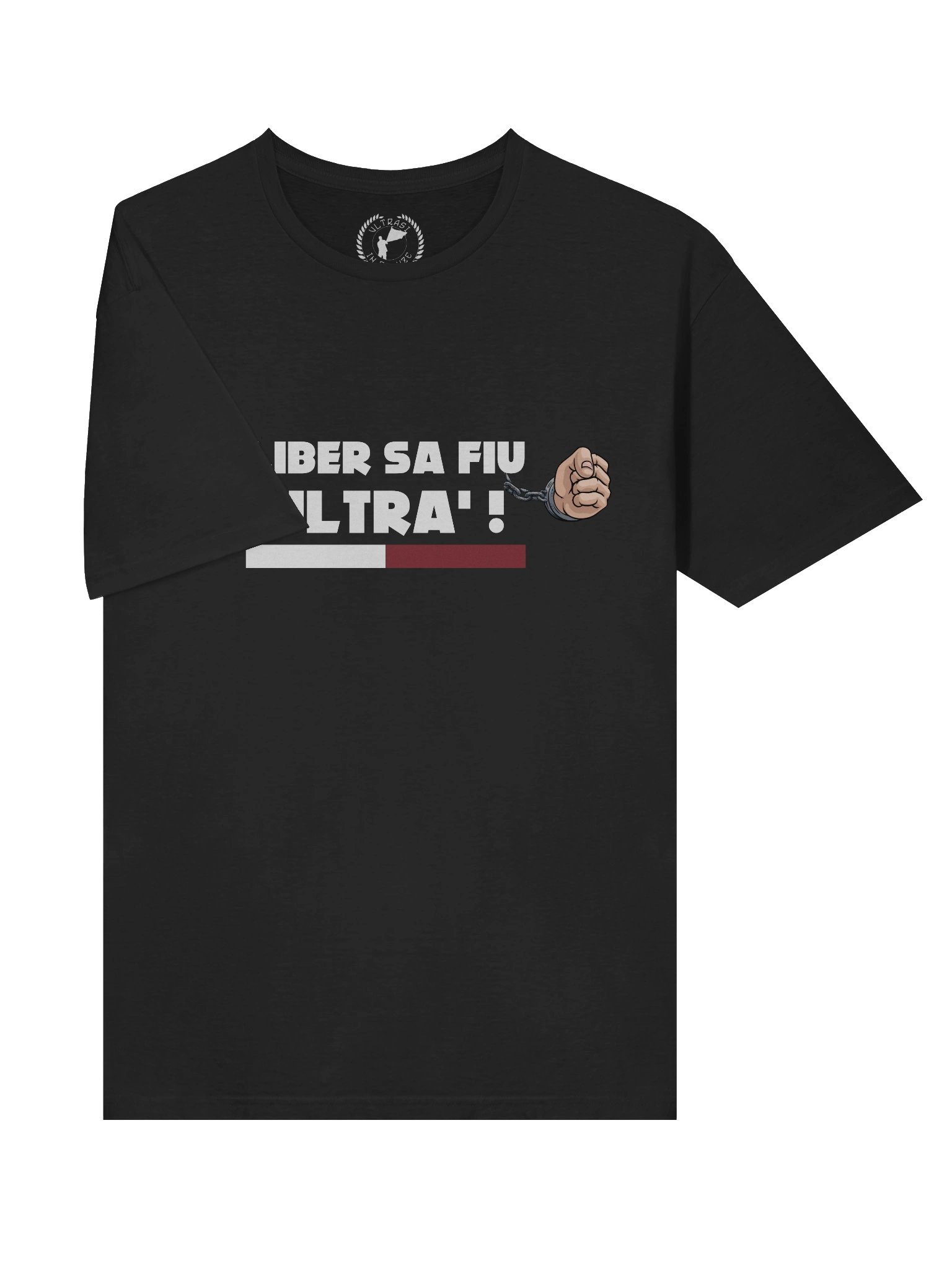 Tricou Liber să fiu Ultra' || Alb Visiniu product image (5)