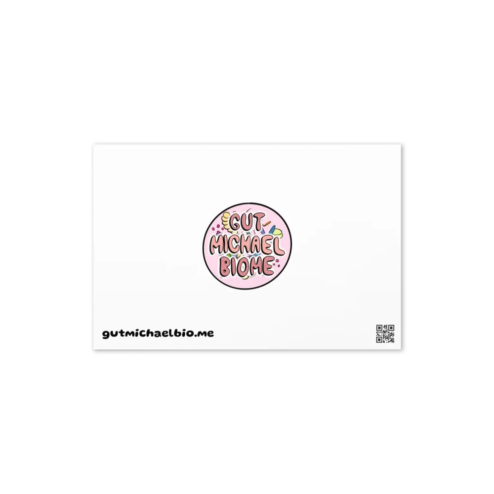 Greetings from your gut microbiome (postcard) product image (8)