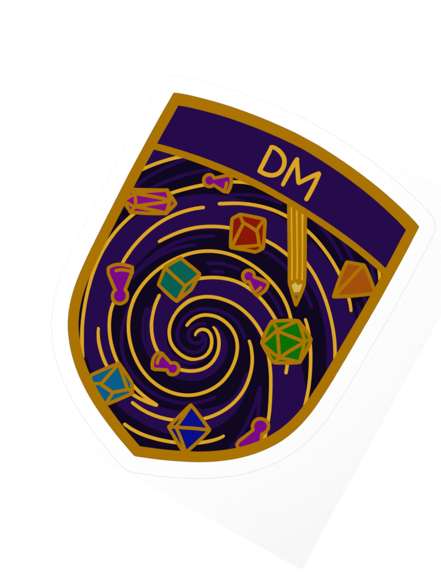 Dungeon Master Emblem Sticker product image (4)