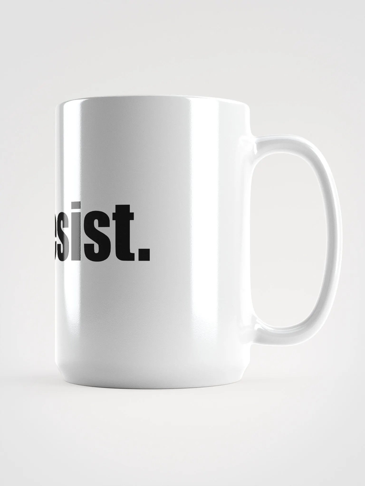 Resist Mug - White product image (1)