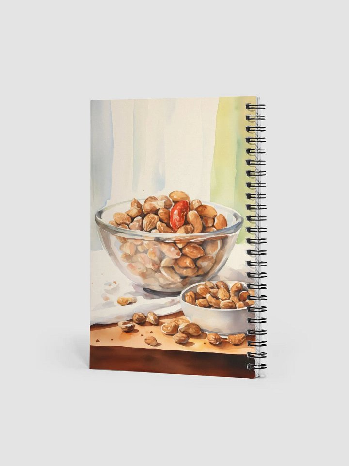Nuts in Bowls Spiral Notebook product image (2)
