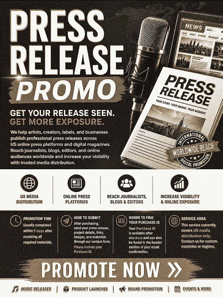 Press Release Promo product image (1)