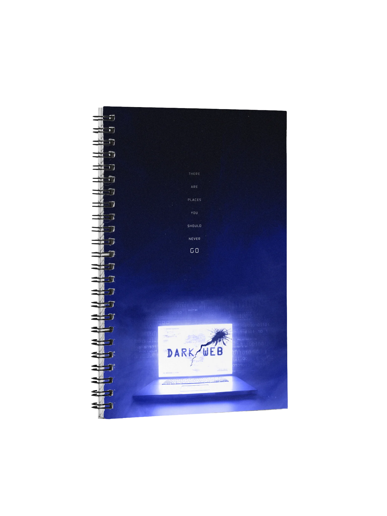 [DARK/WEB]: Spiral Notebook product image (1)