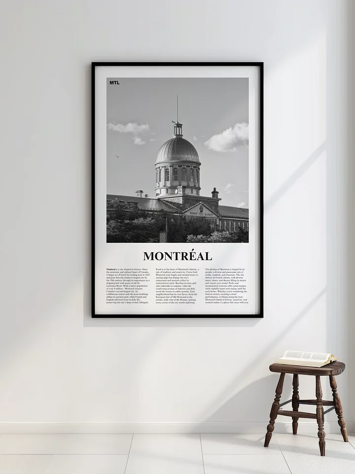 Montreal 03 Newspaper Poster product image (2)