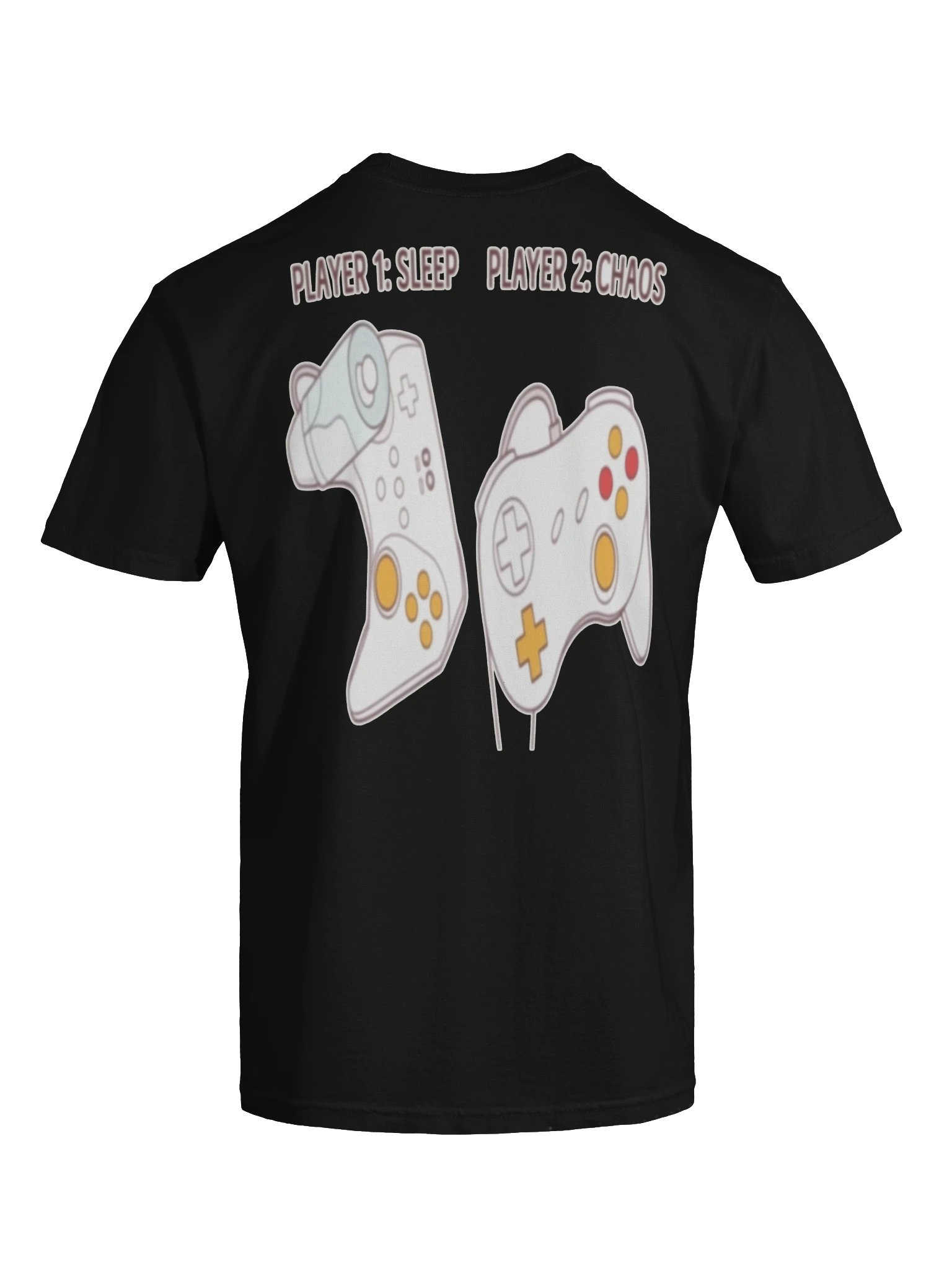 Player 1: Sleep, Player 2: Chaos - Tee product image (41)