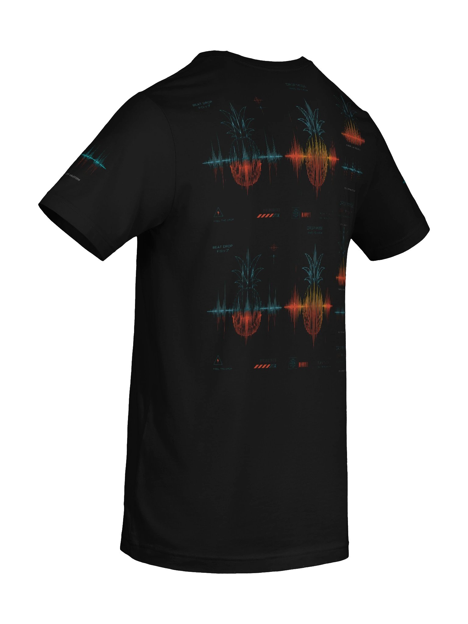Pineapple Wave Tee — Drop Motif Tee by ValerieSkyler product image (8)
