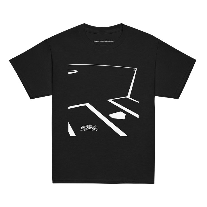 Everything Starts At Home Youth Classic (Front/Back) Black Tee product image (2)