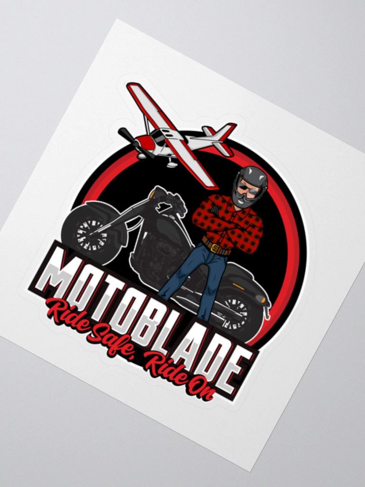 MOTOBLADE Die Cut Sticker product image (2)