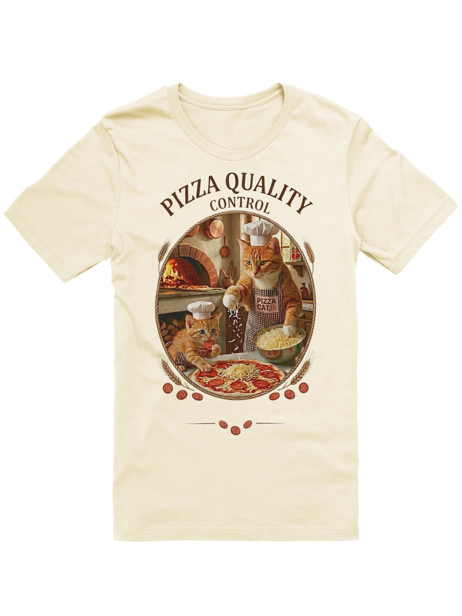 T&S Pizza Quality Control T-Shirt product image (1)