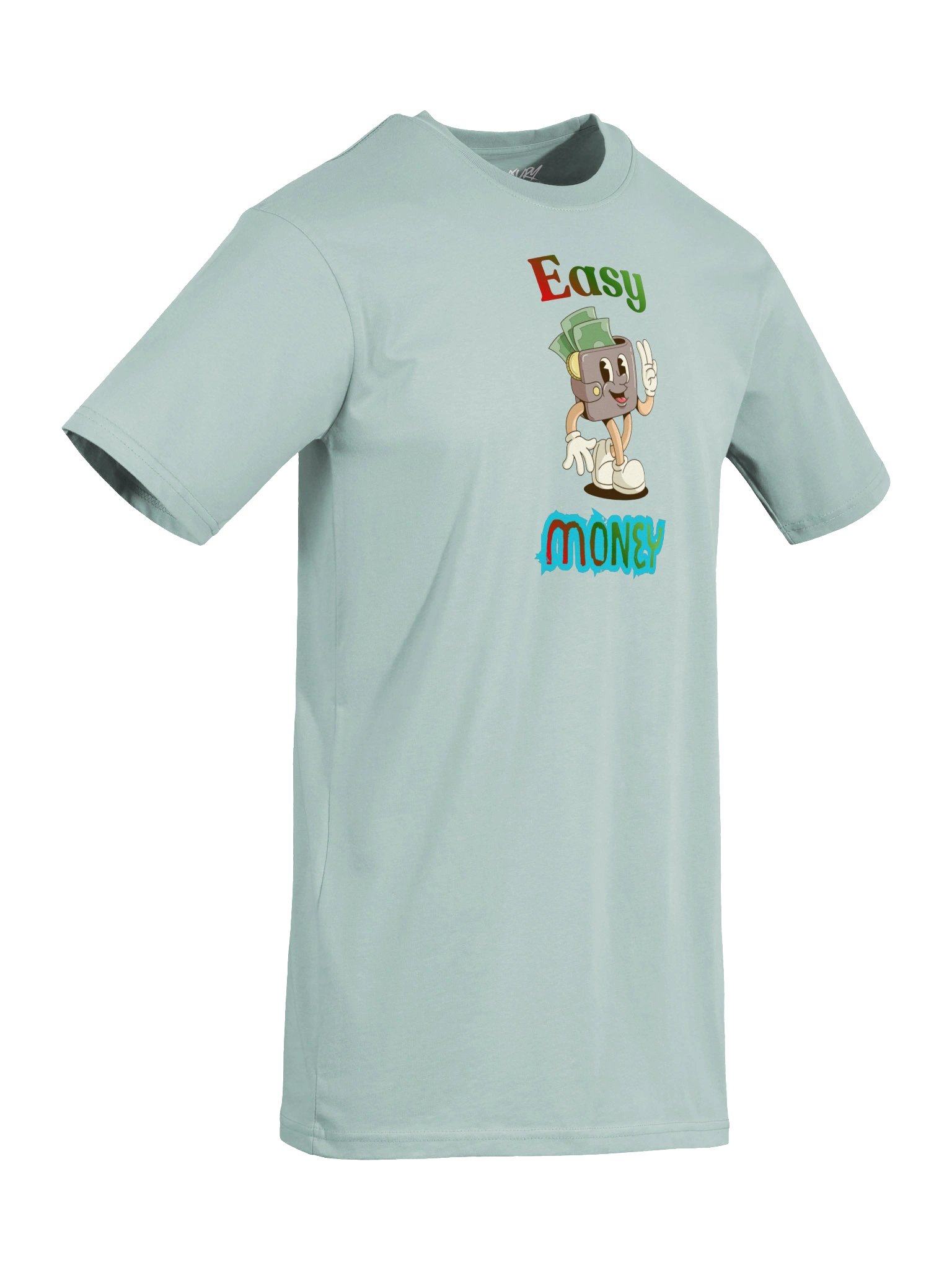 Easy Money Powder Blue Tee product image (6)