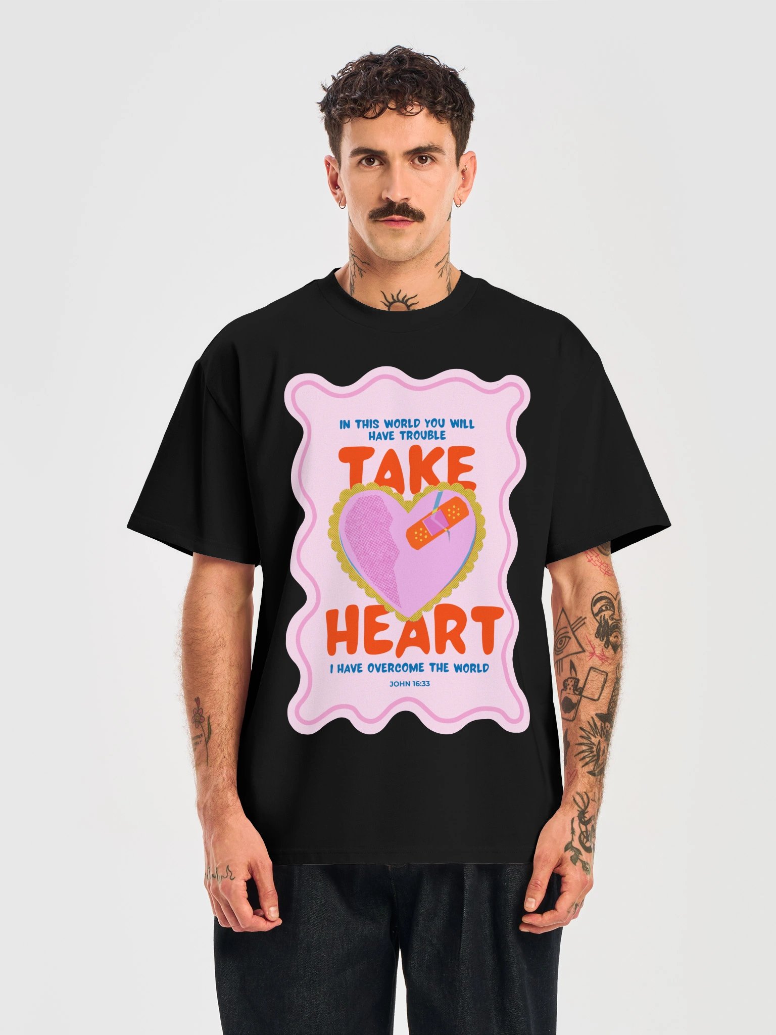 Oversized Graphic Tee | Christian Streetwear T-Shirt product image (33)