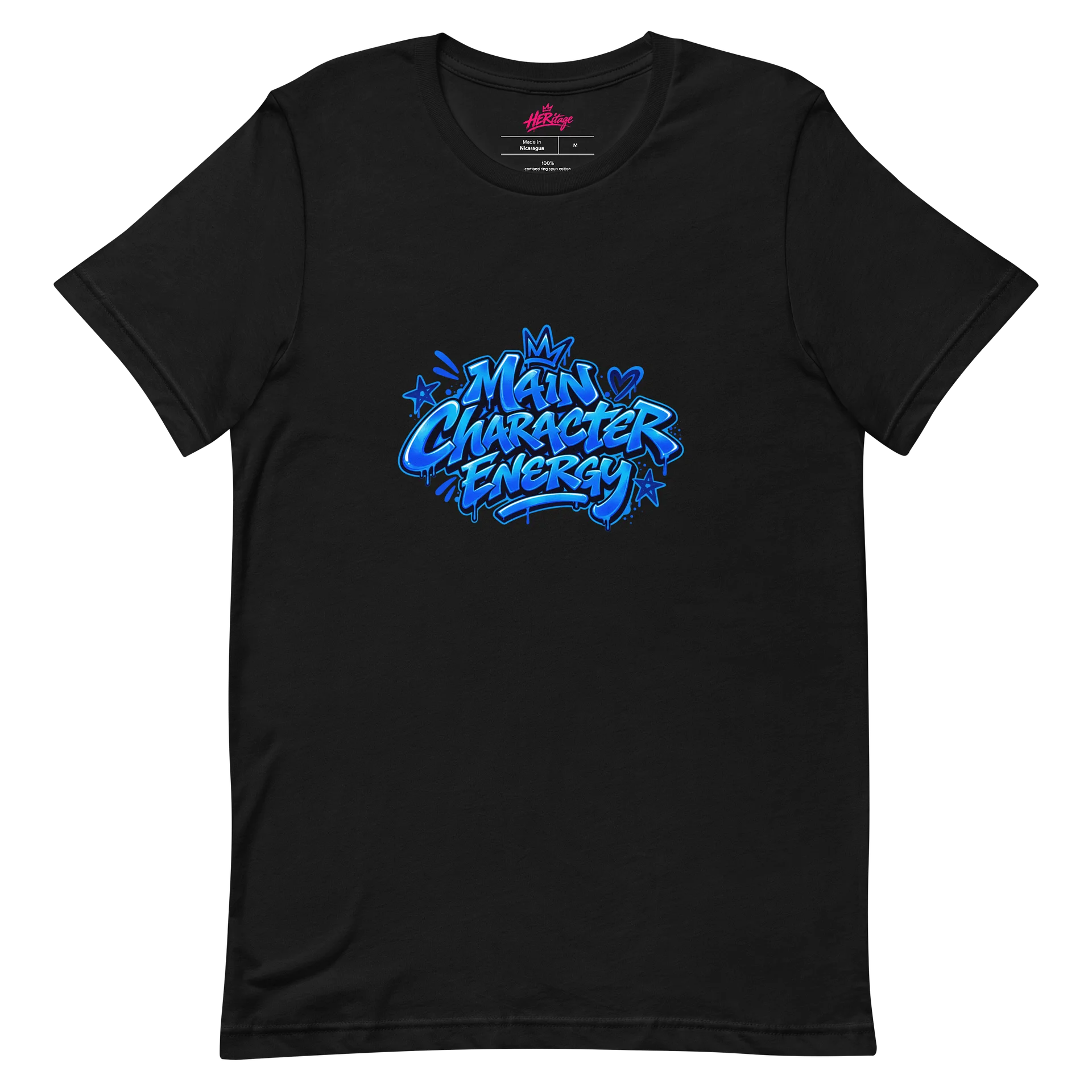 HERitage Main Character Energy Short Sleeve In Blue product image (3)
