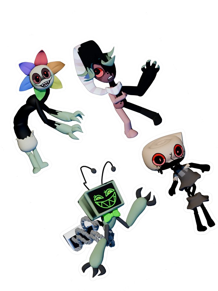Common Toons Sticker Sheet | Azmarlo