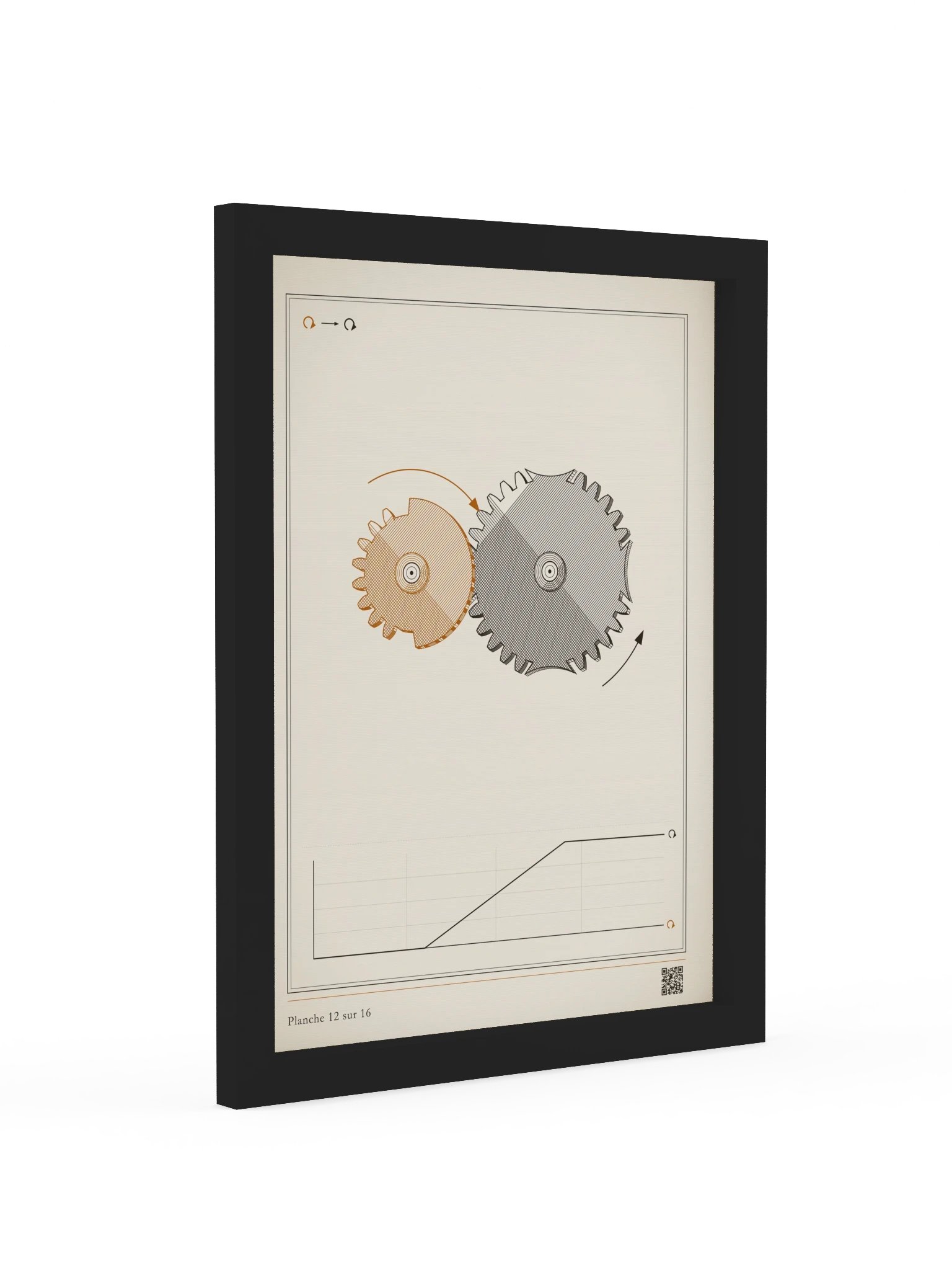 MOTION 12 · Engrenage intermittent · encadré product image (2)