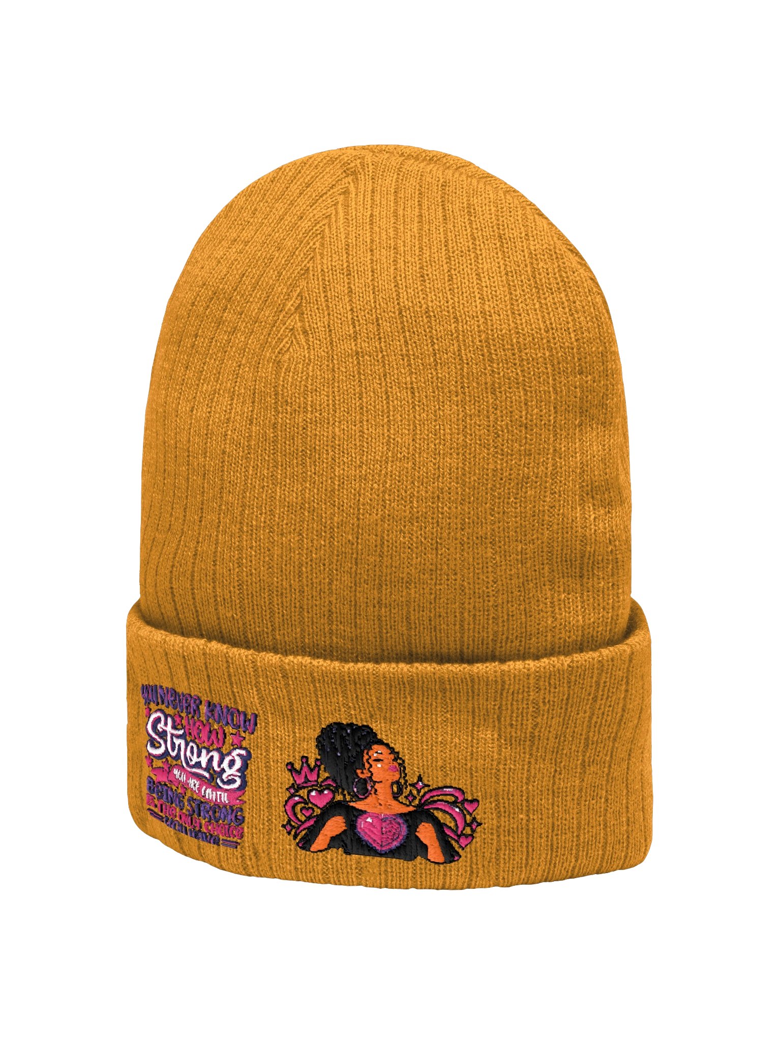 Strong Choice Afro Heart Beanie product image (8)