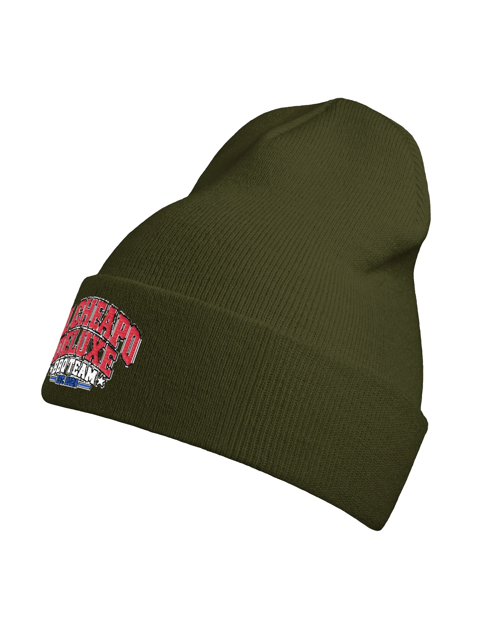 El Cheapo Deluxe BBQ Team - Cuffed Logo Beanie product image (39)