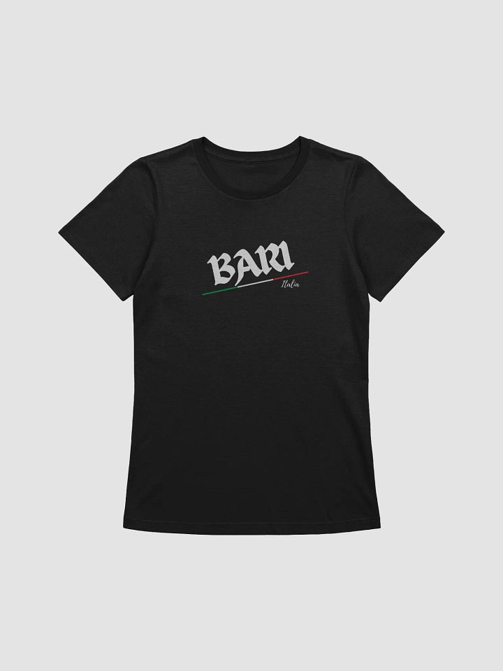 BARI Italian Flag Women's Relaxed T-Shirt product image (1)