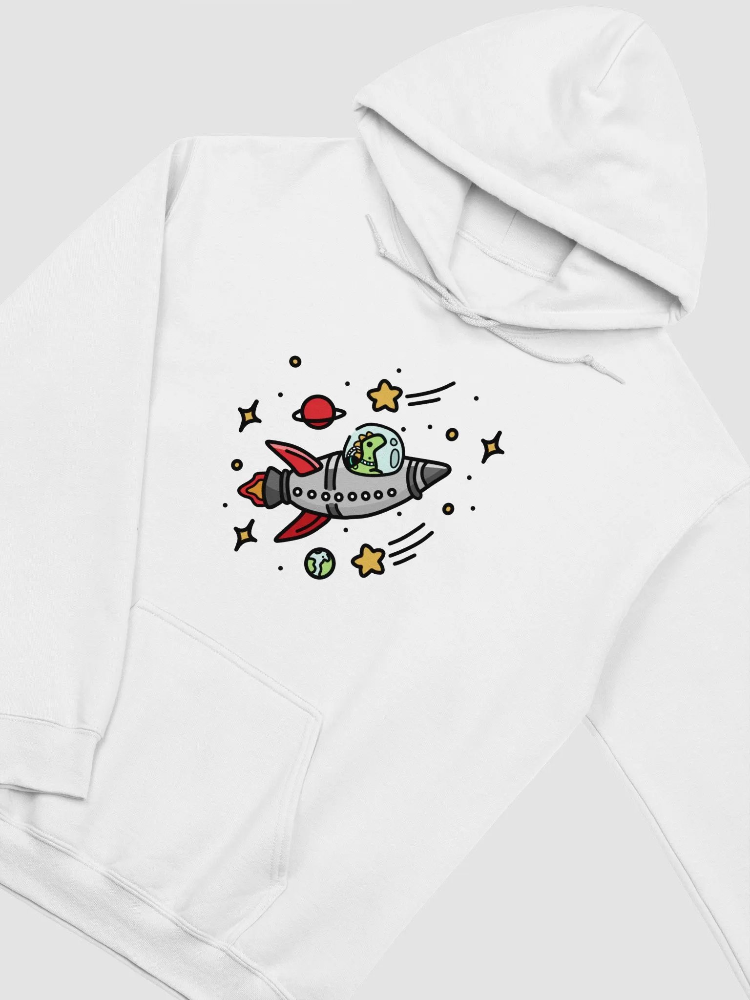 Space Dino Hoodie (Coloured) product image (2)