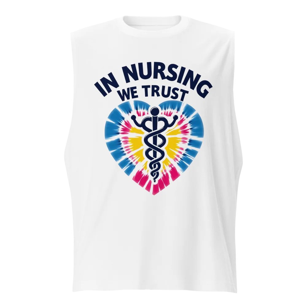Trust in Nursing Caduceus Muscle Tank product image (1)
