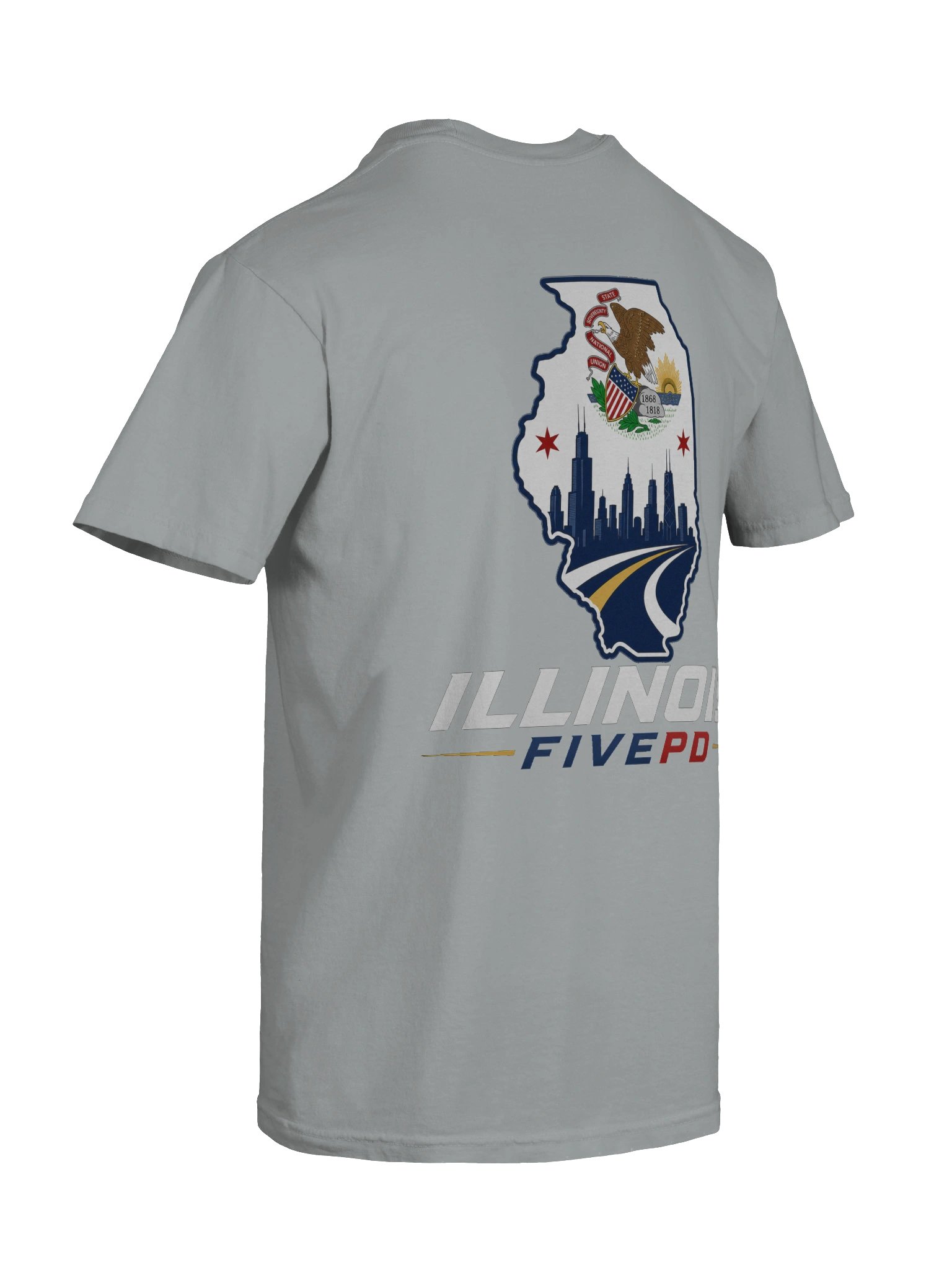 ILSTRP | Back The Blue T-Shirt product image (8)